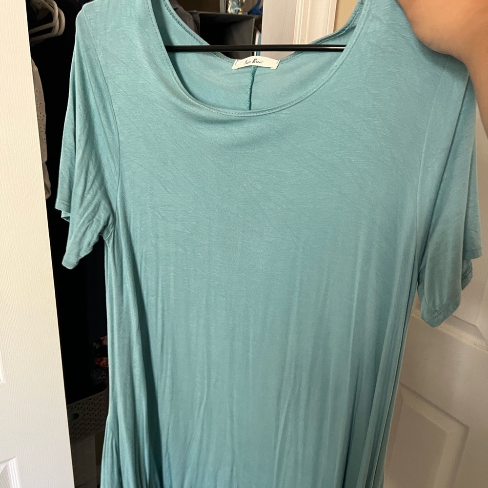 Turquoise Dress